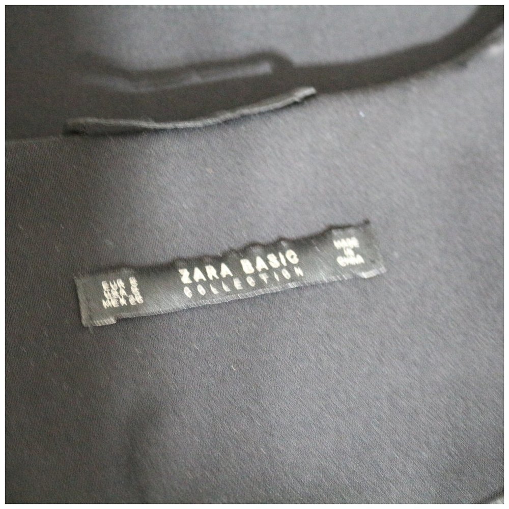 Zara Basic Collection Sleeveless Long Belted Vest - image 5